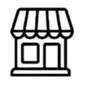 Store cleaning icon