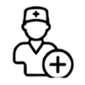 hospital cleaning icon