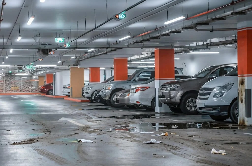parkade before